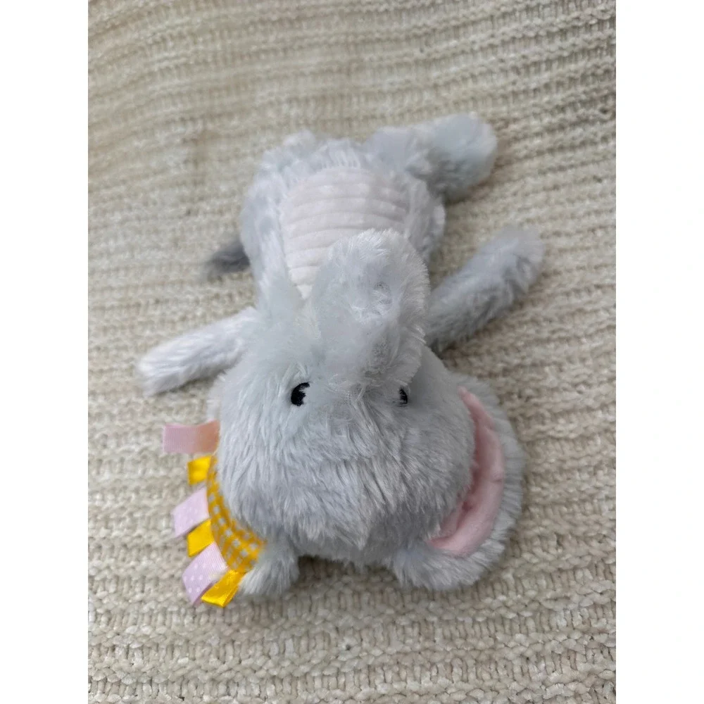 Make Believe Ideas Elephant Plush Gray Stuffed Animal Lovey Kids Nursery Decor